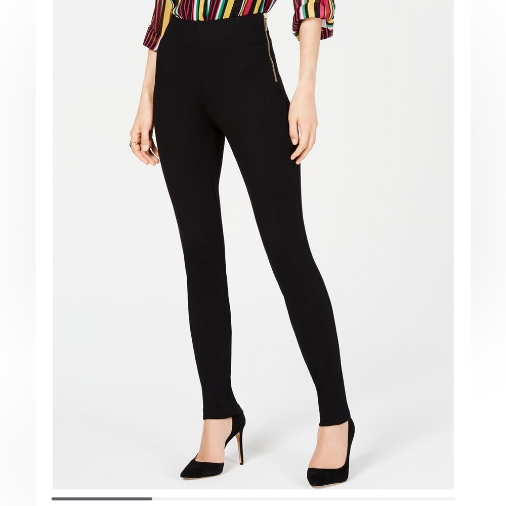 International Concepts Women's High Waist Zipper Skinny Pants Size 18W NWT